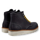 Scarpe Uomo DOCKSTEPS Stivaletti Stringati linea Oakland 1726 in Pelle Nera