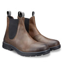 Scarpe Uomo DOCKSTEPS Stivaletti linea Jasper 1302 in Pelle Dark Brown