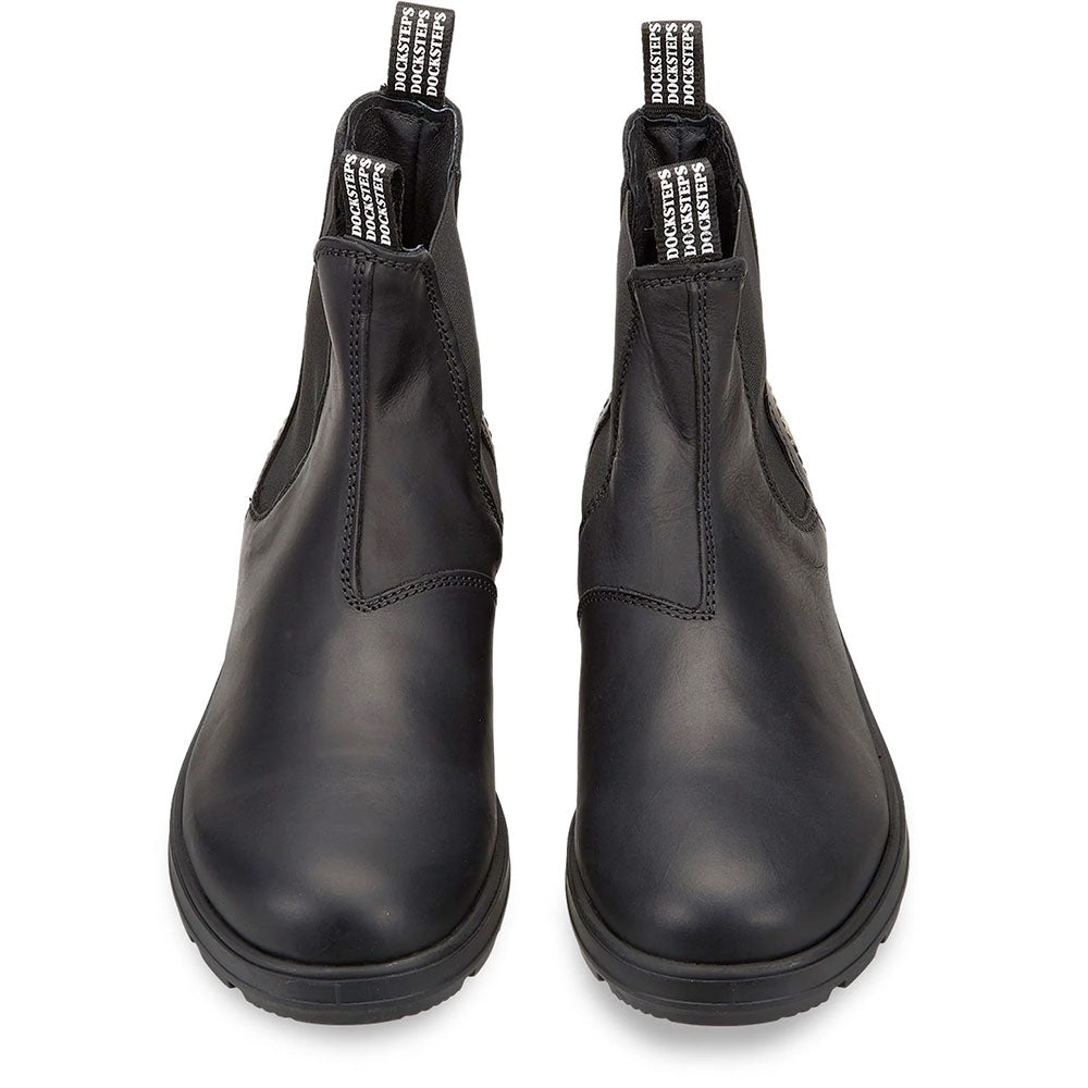 Scarpe Uomo DOCKSTEPS Stivaletti linea Jasper 1302 in Pelle Nera