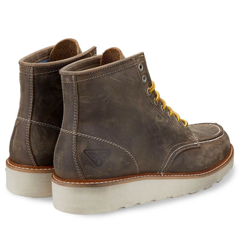 Scarpe Uomo DOCKSTEPS Stivaletti Stringati linea Oakland 1726 in Pelle Mud