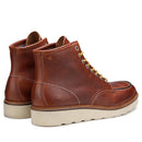 Scarpe Uomo DOCKSTEPS Stivaletti Stringati linea Oakland 1726 in Pelle Brick