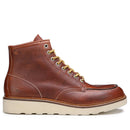 Scarpe Uomo DOCKSTEPS Stivaletti Stringati linea Oakland 1726 in Pelle Brick