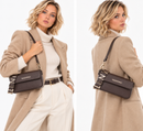 Women's Dark Brown Shoulder Bag VALENTINO BAGS Alexia - VBS5A804