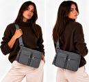 Women's Fabric Crossbody Bag MANDARINA DUCK MD20 in Smoked Pearl - P10QMTX5