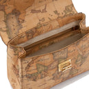 Damen-Umhängetasche mit Klappe und Gehhilfe 1A Classe Alviero Martini Geo Classic Line E034