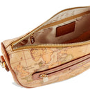 Borsa Mezzaluna a Tracolla Grande 1A Classe Alviero Martini linea Geo Classic E060