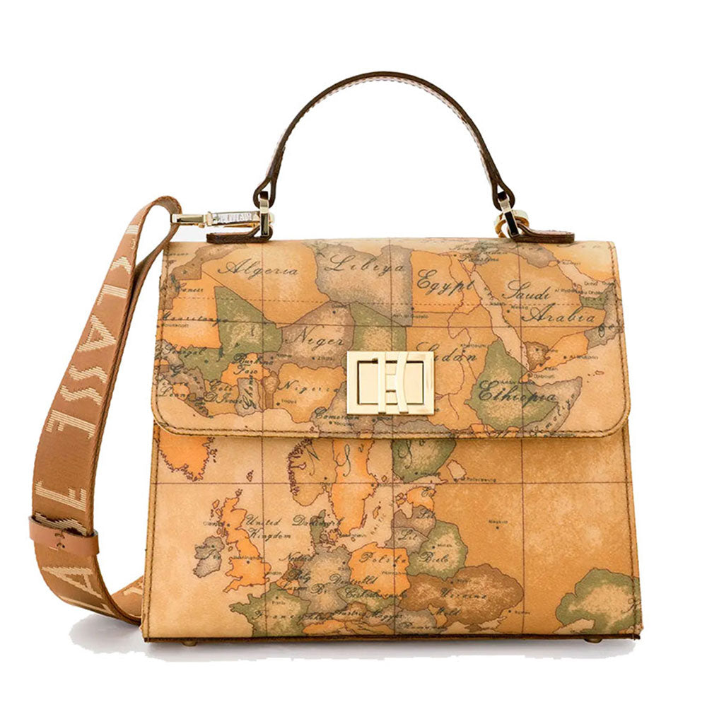 Mini Tote Donna a Mano con Tracolla 1A Classe Alviero Martini linea Geo Classic E064