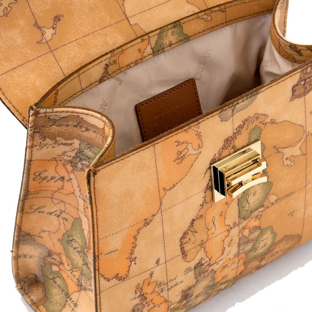 Mini Tote Donna a Mano con Tracolla 1A Classe Alviero Martini linea Geo Classic E064