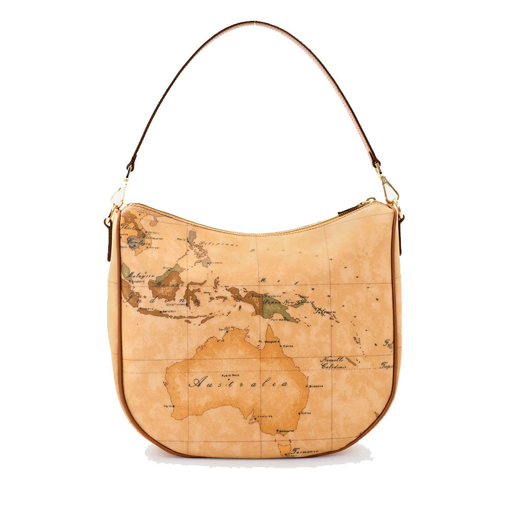 Borsa Donna Mezzaluna a Spalla 1A Classe Alviero Martini linea Geo Classic E068