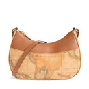 Borsa Donna Mezzaluna a Tracolla 1A Classe Alviero Martini linea Geo Classic E070