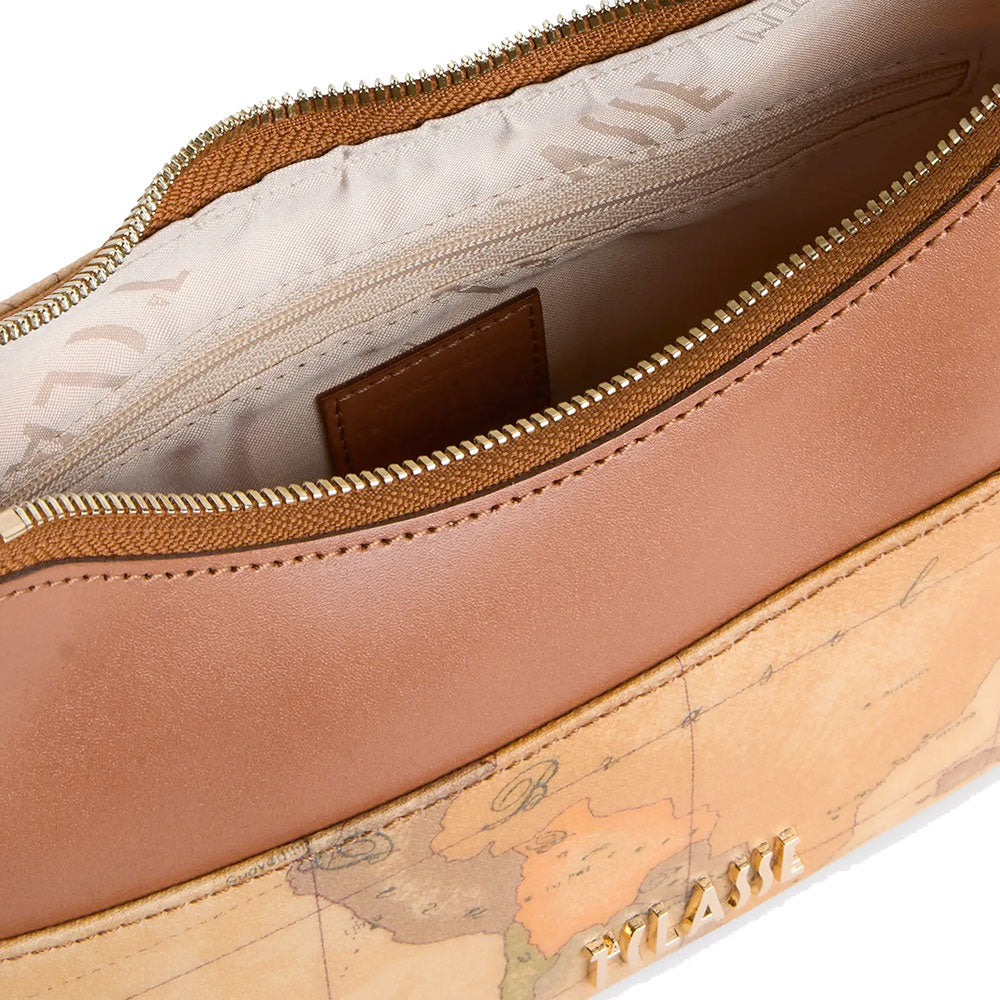 Borsa Donna Mezzaluna a Tracolla 1A Classe Alviero Martini linea Geo Classic E070