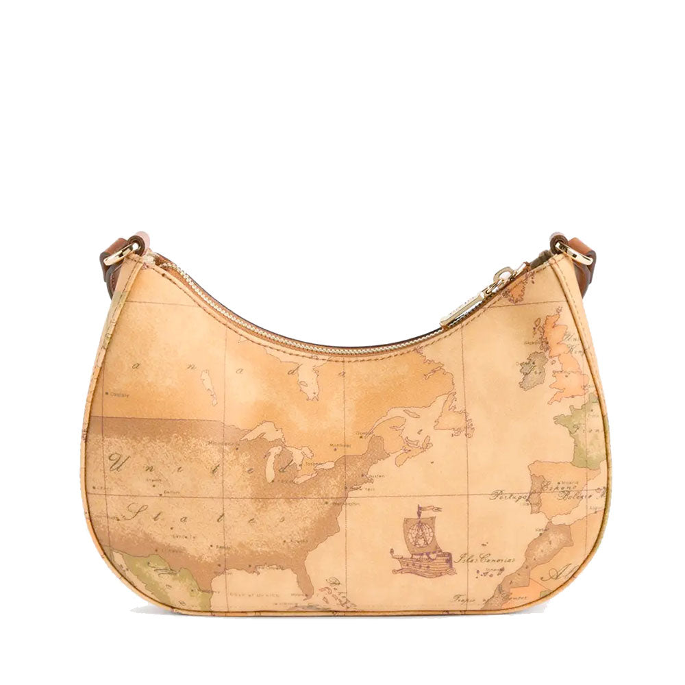 Borsa Donna Mezzaluna a Tracolla 1A Classe Alviero Martini linea Geo Classic E070