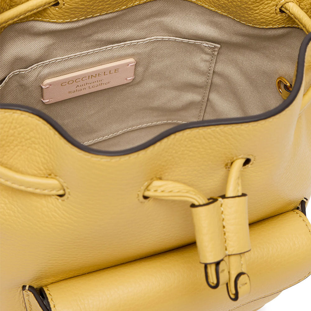 Borsa Donna a Mano COCCINELLE in Pelle linea Beat Generation Small Colore Honey