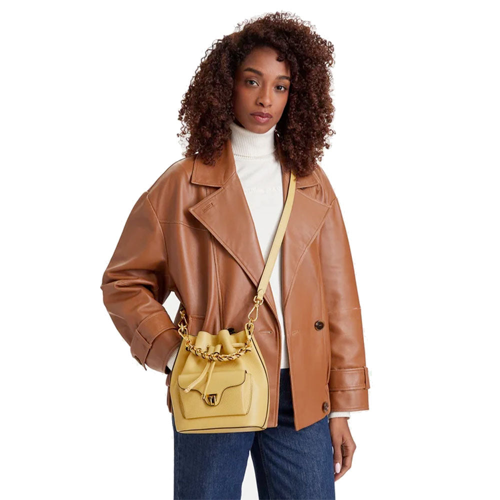 Borsa Donna a Mano COCCINELLE in Pelle linea Beat Generation Small Colore Honey