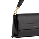 Borsa Donna a Spalla COCCINELLE in Pelle linea Boheme Small colore Nero - Cognac