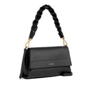 Borsa Donna a Spalla COCCINELLE in Pelle linea Boheme Small colore Nero - Cognac
