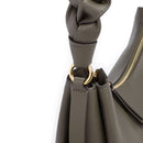 Borsa Donna a Spalla COCCINELLE in Pelle linea Boheme Small colore Fango - Honey