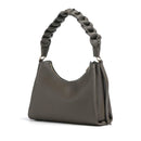 Borsa Donna a Spalla COCCINELLE in Pelle linea Boheme Small colore Fango - Honey