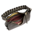 Borsa Donna a Spalla COCCINELLE in Pelle linea Boheme Small colore Fango - Honey