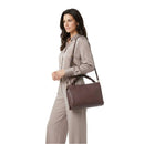 Borsa Donna a Mano COCCINELLE in Pelle linea Boheme Medium colore Berry - Winter Rose