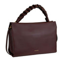 Borsa Donna a Mano COCCINELLE in Pelle linea Boheme Medium colore Berry - Winter Rose