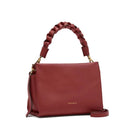 COCCINELLE Boheme Small Damenhandtasche aus Brandy Leder - Grenadine Red