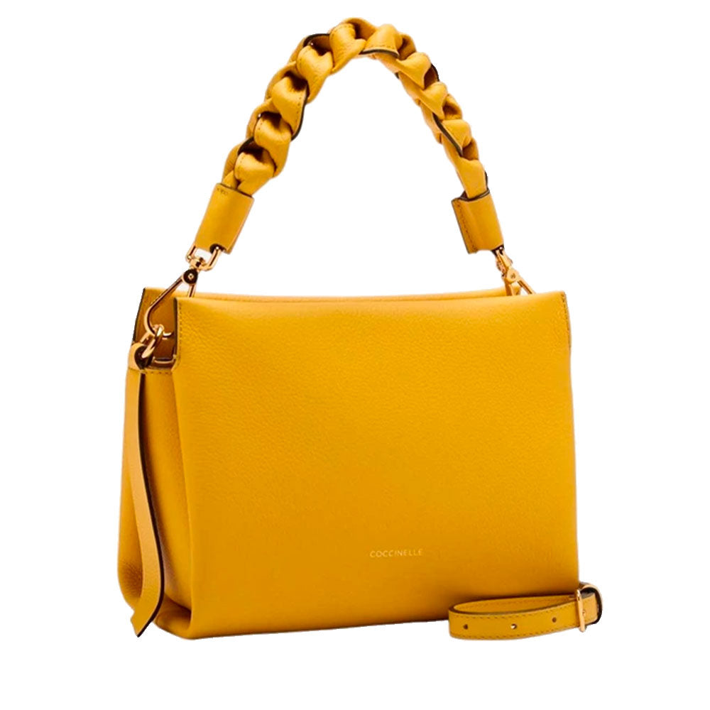 Borsa Donna a Mano COCCINELLE linea Boheme Small in Pelle Soleado - Skin