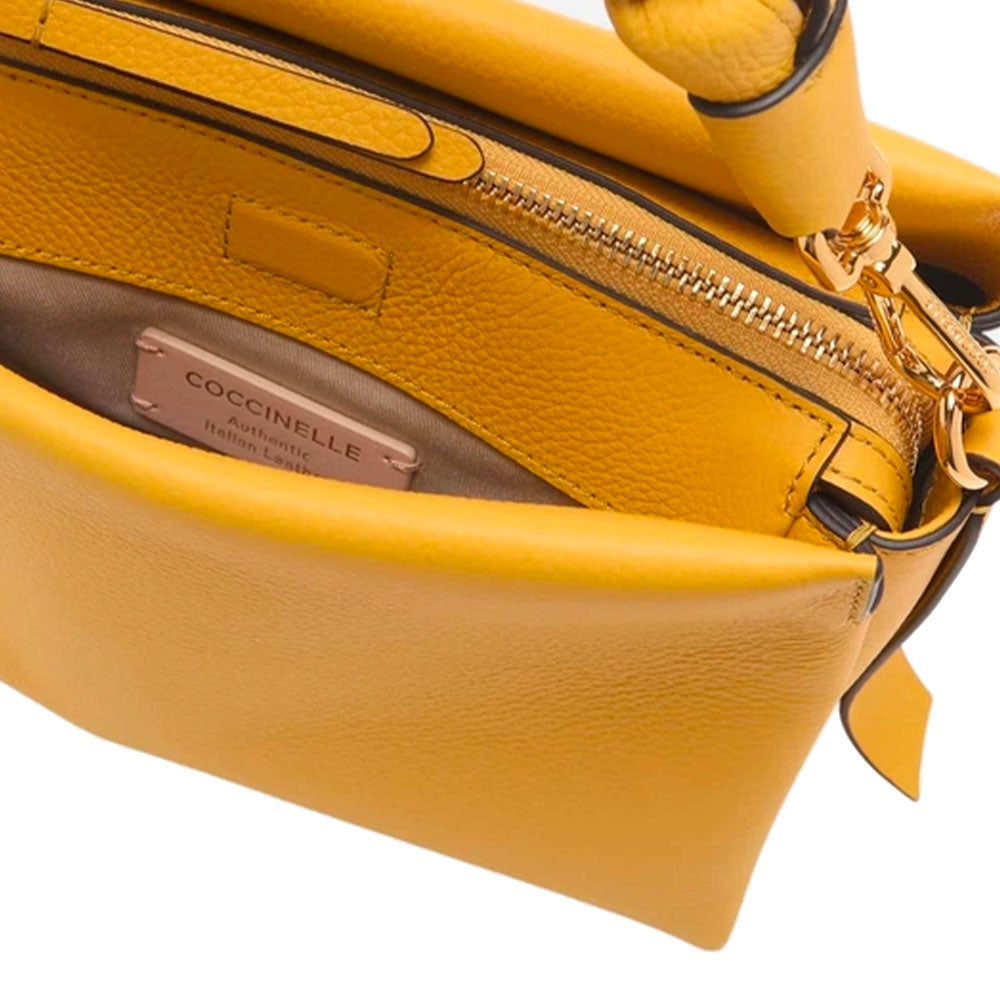 Borsa Donna a Mano COCCINELLE linea Boheme Small in Pelle Soleado - Skin