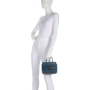 Borsa Donna a Mano COCCINELLE in Pelle linea Arlettis Colore Deep Blue Misura Piccola