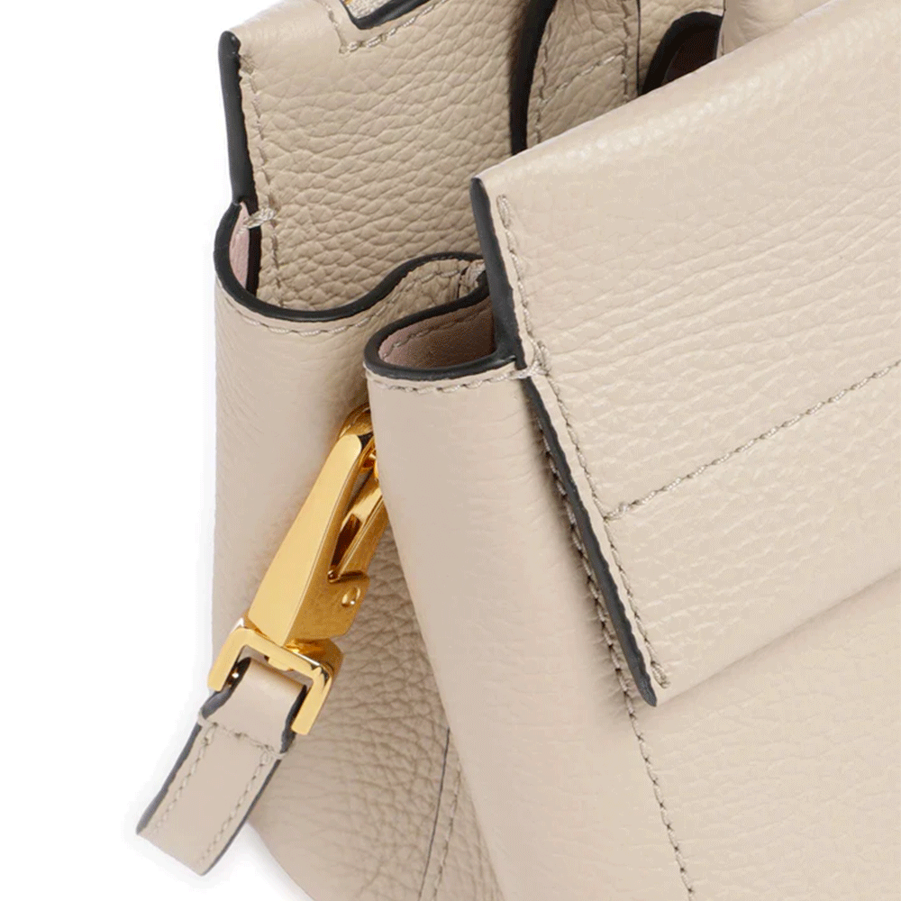 Borsa Donna a Mano COCCINELLE in Pelle linea Arlettis Colore Sandshell Misura Piccola