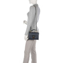 Borsa Donna a Mano con Tracolla COCCINELLE Linea Arlettis in Pelle colore Midnight Blue