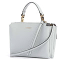 Borsa Donna a Mano con Tracolla COCCINELLE Linea Arlettis in Pelle colore Snow