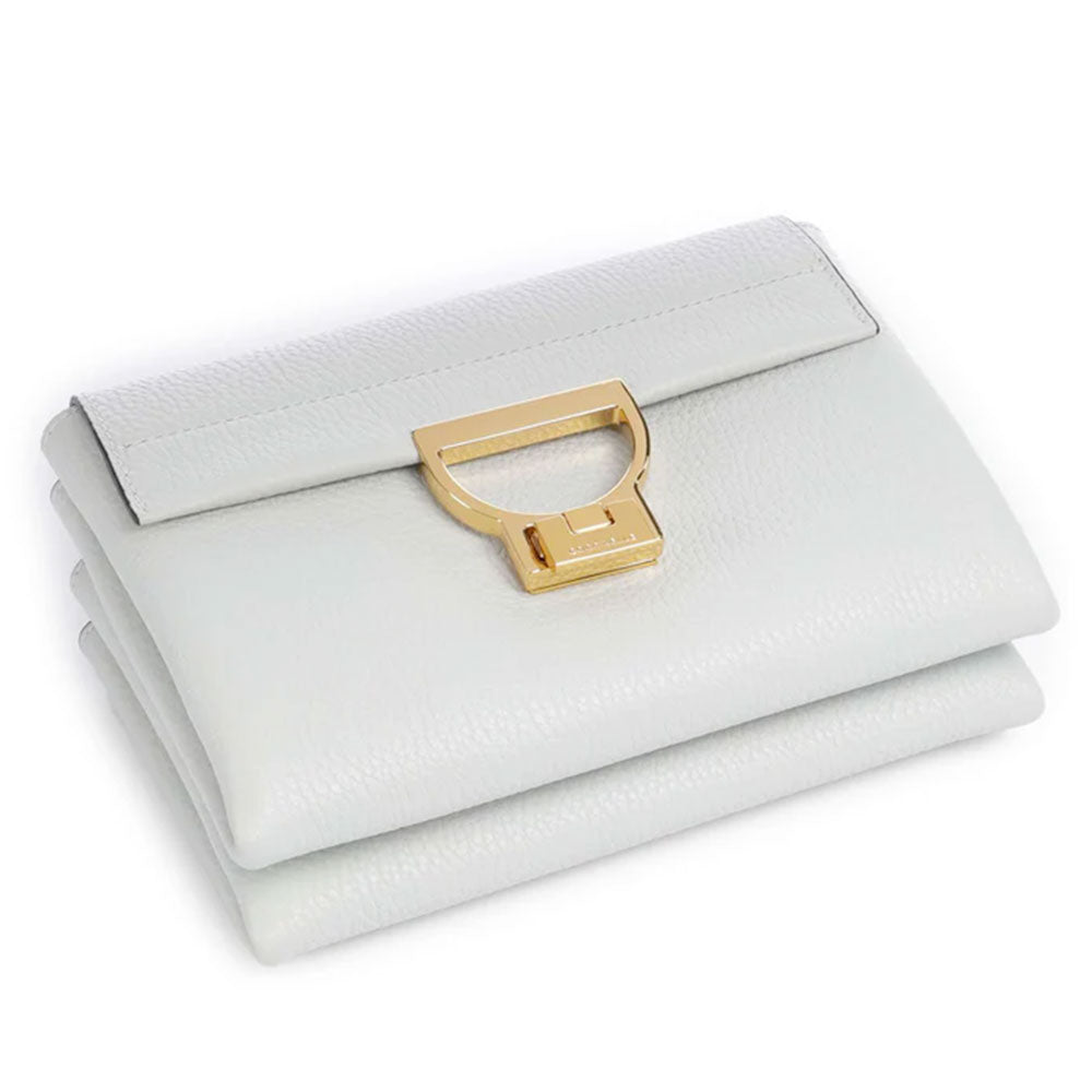 Borsa Donna a Mano con Tracolla COCCINELLE Linea Arlettis in Pelle colore Snow