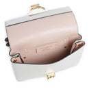 Borsa Donna a Mano con Tracolla COCCINELLE Linea Arlettis in Pelle colore Snow