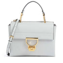 Borsa Donna a Mano con Tracolla COCCINELLE Linea Arlettis in Pelle colore Snow