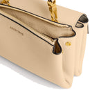Borsa Donna a Mano con Tracolla COCCINELLE Linea Arlettis in Pelle colore Betulla