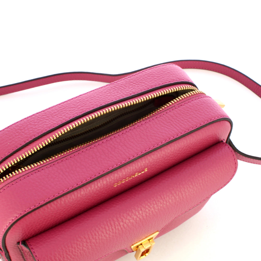 Borsa Donna a Tracolla COCCINELLE Linea Beat Soft Small in Pelle Rosewood