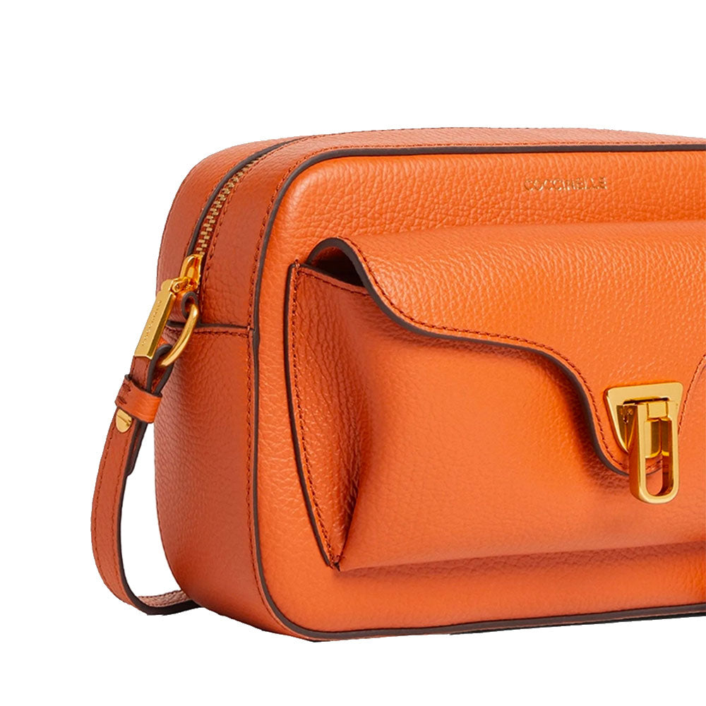 Borsa Donna a Tracolla COCCINELLE in Pelle Crab linea Beat Soft Misura Small