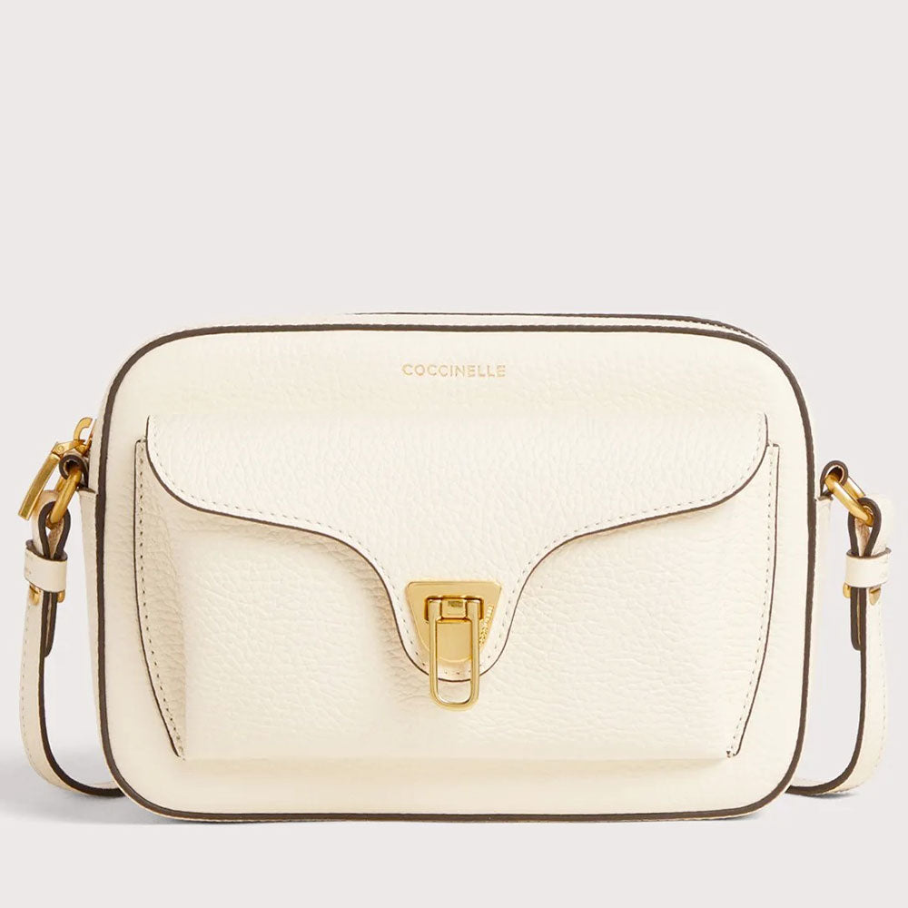 Borsa Donna a Tracolla COCCINELLE in Pelle Pearl  linea Beat Soft Misura Large