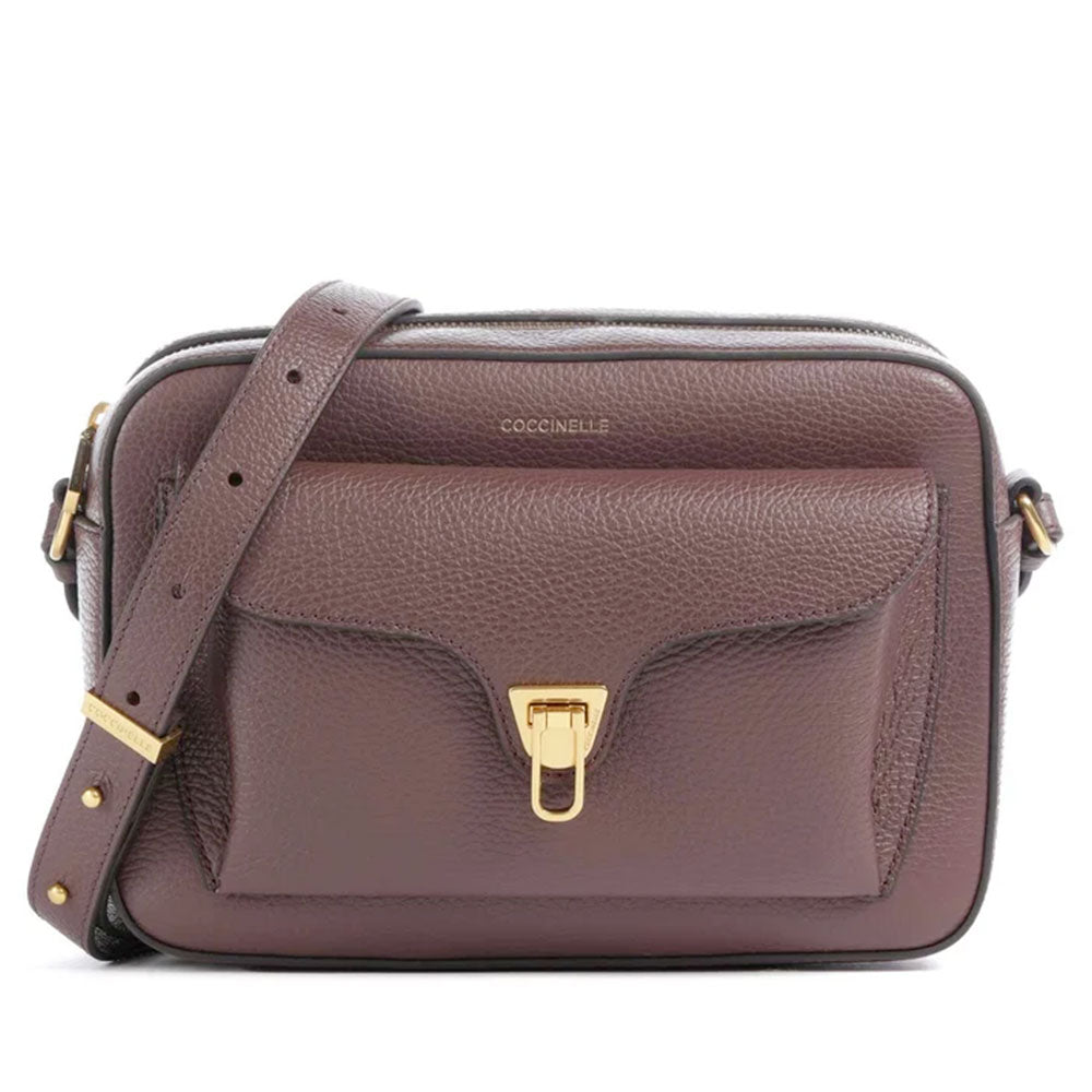 Borsa Donna a Tracolla COCCINELLE in Pelle Berry linea Beat Soft Misura Large