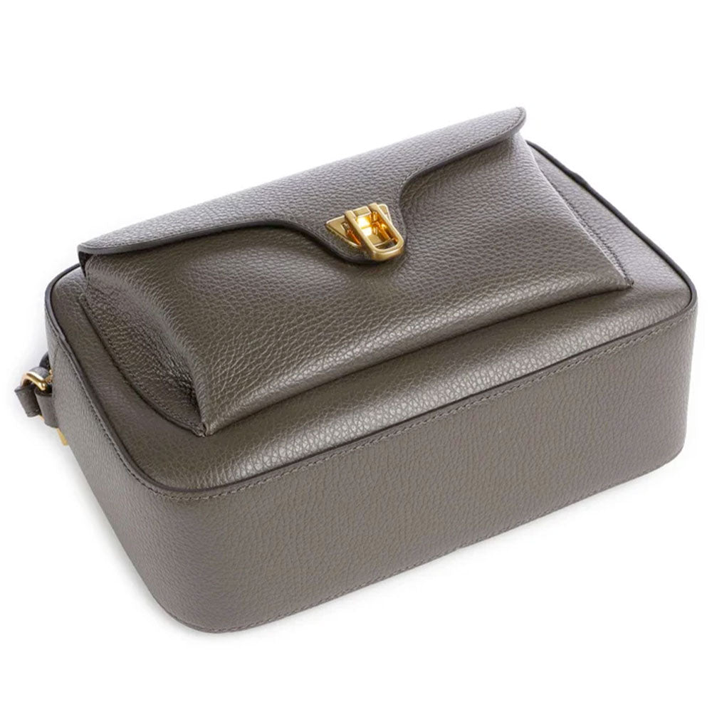 Borsa Donna a Tracolla COCCINELLE in Pelle Fango linea Beat Soft Misura Large