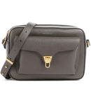 Borsa Donna a Tracolla COCCINELLE in Pelle Fango linea Beat Soft Misura Large