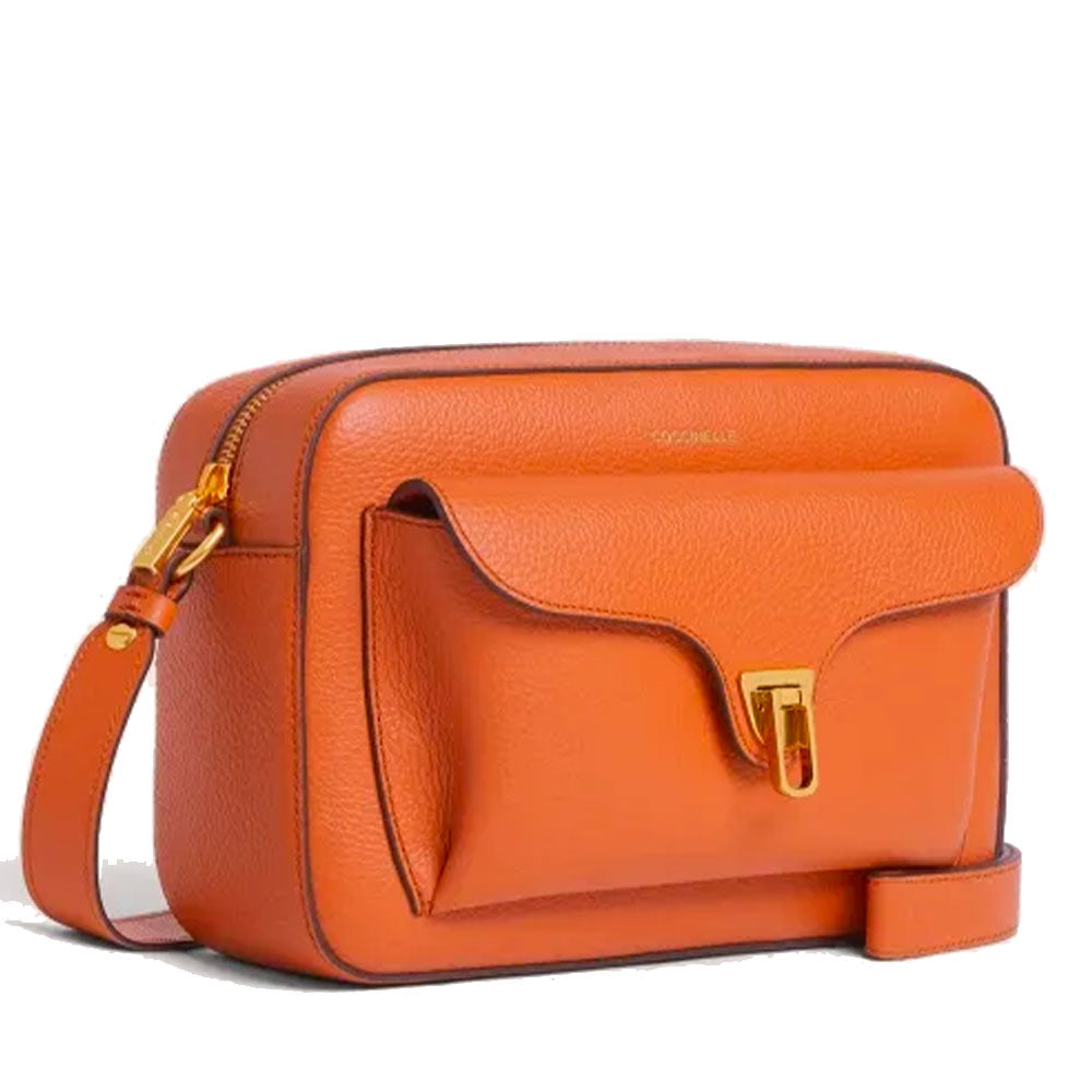 Borsa Donna a Tracolla COCCINELLE in Pelle Crab linea Beat Soft Misura Large