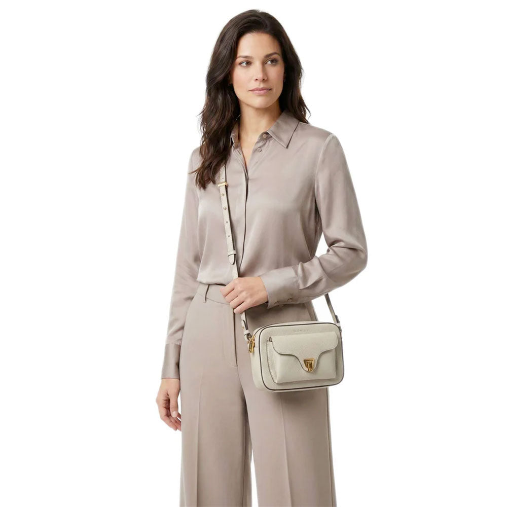 Coccinelle Beat Soft Mini Umhängetasch Damen Eucalipto