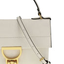 Borsa Donna a Mano con Tracolla COCCINELLE in Pelle Linea Arlettis Mini colore Pearl