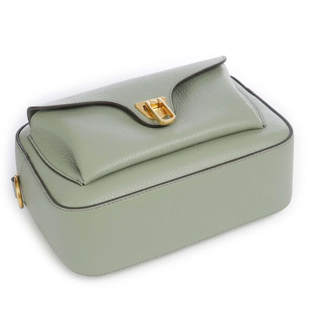 Borsa Donna a Tracolla COCCINELLE in Pelle Colore Greenery linea Beat Soft - E1NOF150201