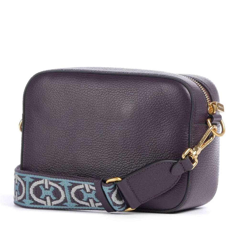 Borsa Donna a Tracolla COCCINELLE in Pelle Colore Prune linea Beat Soft - E1NOF150201