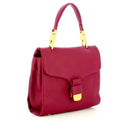 Borsa Donna a Mano con Tracolla COCCINELLE in Pelle Linea Neo Firenze Colore Garnet Red