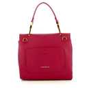 Borsa Donna a Mano con Tracolla COCCINELLE in Pelle Linea Neo Firenze Colore Garnet Red