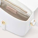 Borsa Donna a Tracolla COCCINELLE in Pelle Linea Magalù Small colore Brillant White